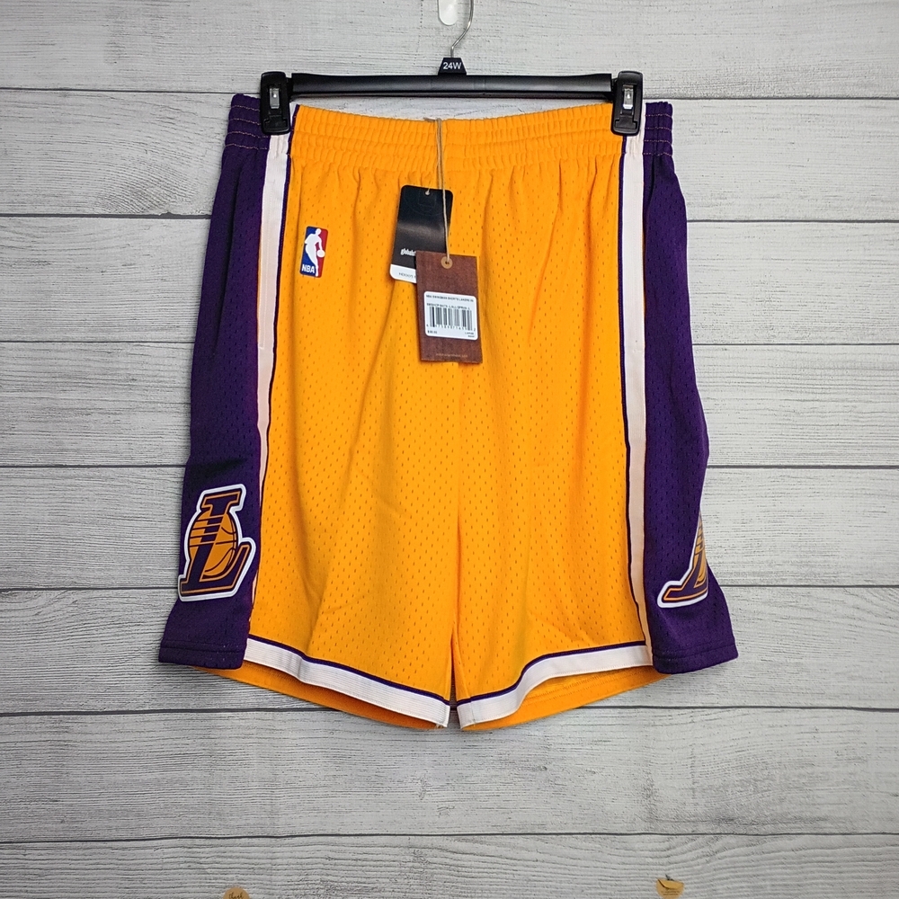 Mitchell & Ness Swingman NBA Los Angeles LA Lakers 2009 Kobe Shorts‎